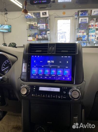 Android на Toyota Land Cruiser Prado 150 2009-2013