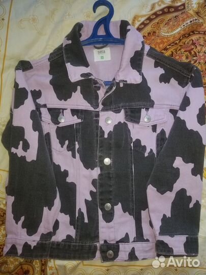 Джинсовая куртка и штаны sela