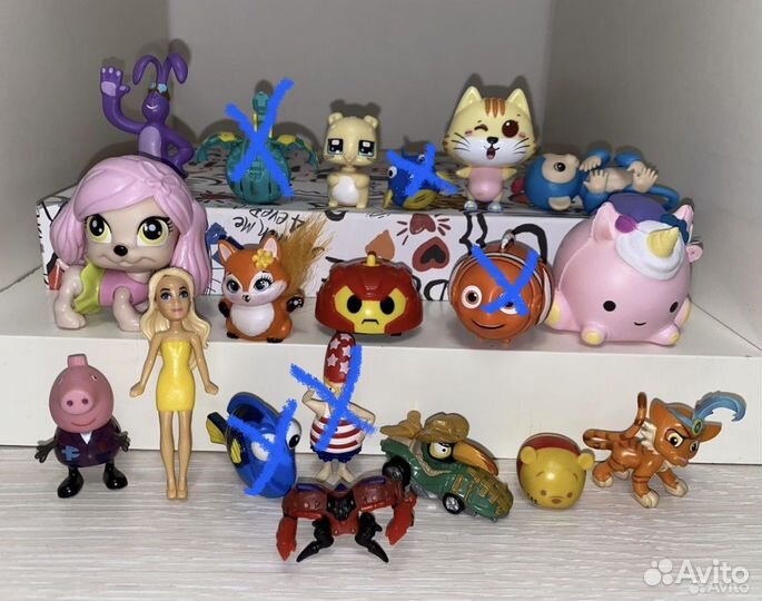 Фирменные игрушки Hasbro, Disney, Mattel