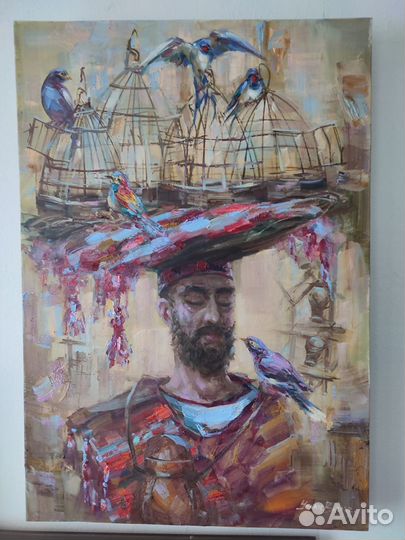 Картина маслом на холсте авторская