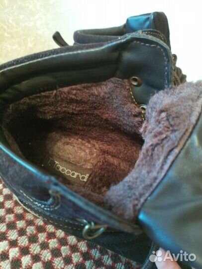 Ботинки муж нат кожа утепленные 43 р