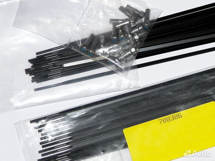 Alpina спицы плоские прямые 277–278 мм