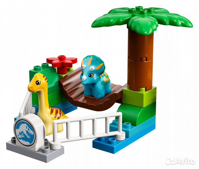 Lego duplo 10879 Парк динозавров