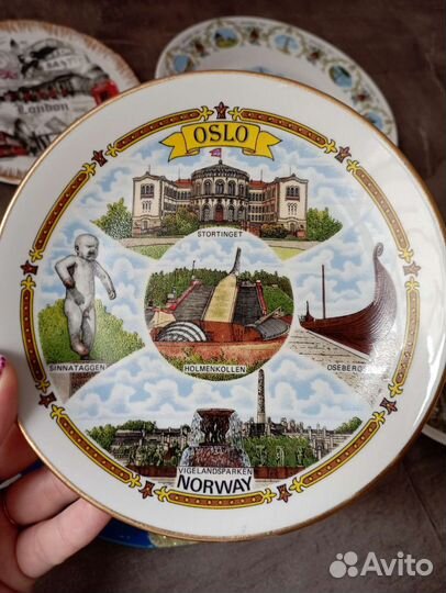 Сувенир настенная тарелка европа