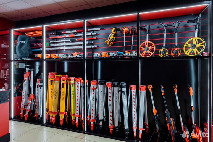 Комплект: лазерный уровень RGK PR81+штатив LET-177