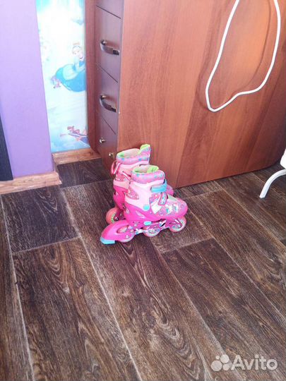 Роликовые коньки детские раздвижные