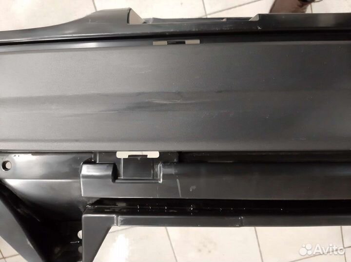 Юбка бампера задняя KIA Sorento 3 prime рестайлинг