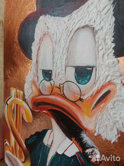 Интерьерная картина Скрудж Макдак