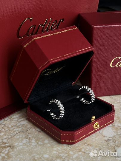 Серьги clash de cartier