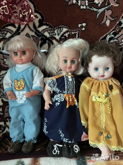 Куклы разные СССР и 90 х