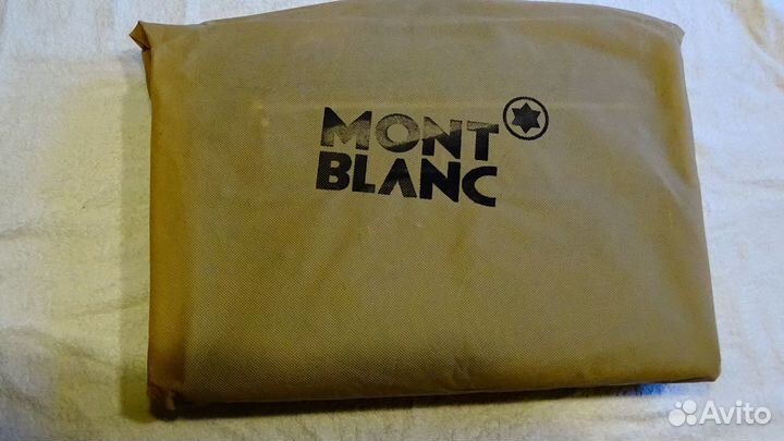 Мужской кожаный портфель новый Мontblanс