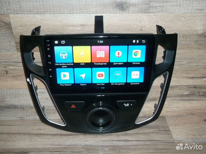 Магнитола Ford Focus 3 Android GPS WiFi Bluetooth