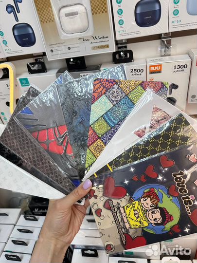 Плёнки на заднюю крышку телефона