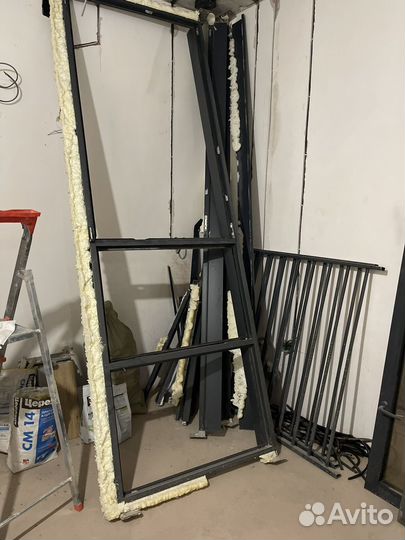 Балконный блок и рама