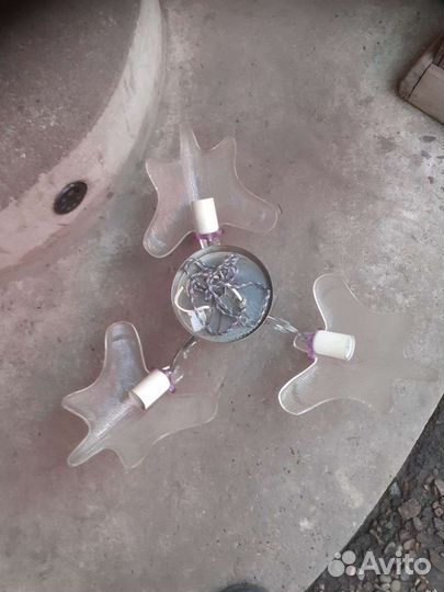 Люстра потолочная бу