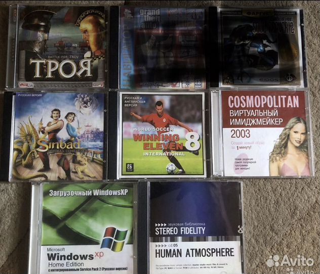 CD диски с играми