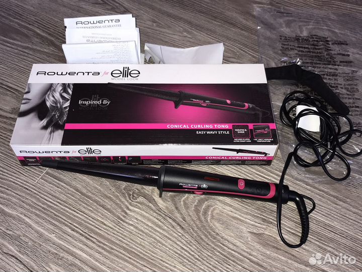 Плойка конусная новая rowenta
