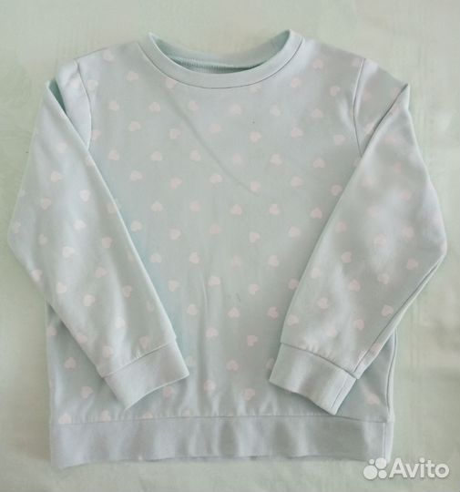 Лонгслив для девочки, рост 116