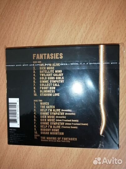 Metric Fantasies 2 CD