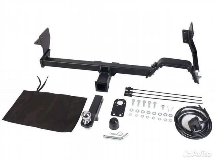 Фаркоп под квадрат Toyota Estima II R10, R30, R40