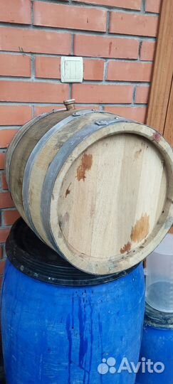 Бочка дубовая кавказский скальный дуб 30л