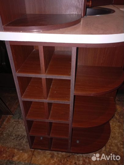 Кухонный гарнитур угловой массив