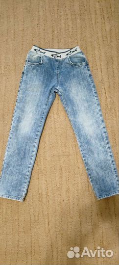 Джинсы для мальчика 128