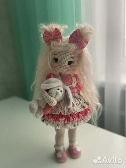 Кукла вязаная ручная работа