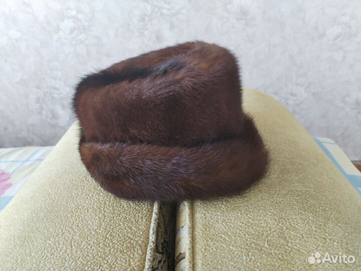 Шапка норковая женская 56 57