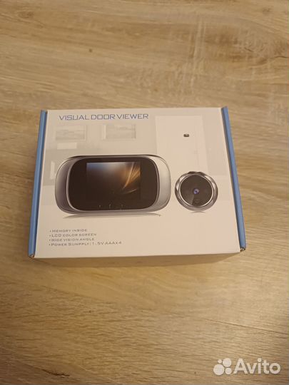 Видеоглазок для выходной двери с функцией звонка