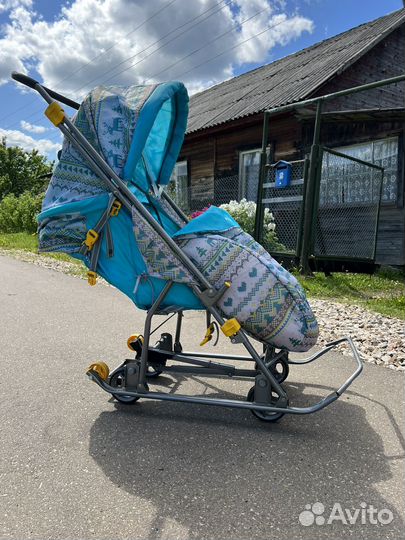 Коляска-санки