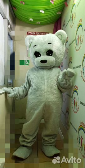 Ростовая кукла Мишка серый