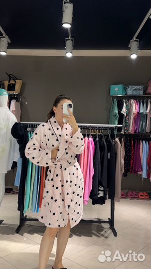 Халат флисовый Victoria’s Secret