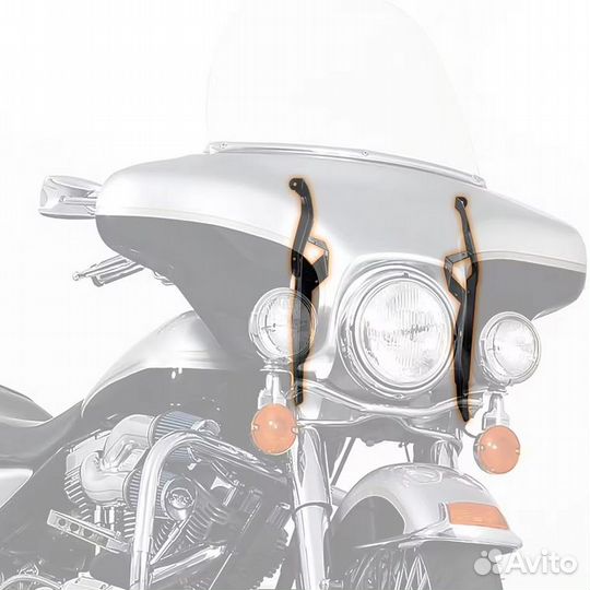 Крепления переднего обтекатели Electra Glide Stree