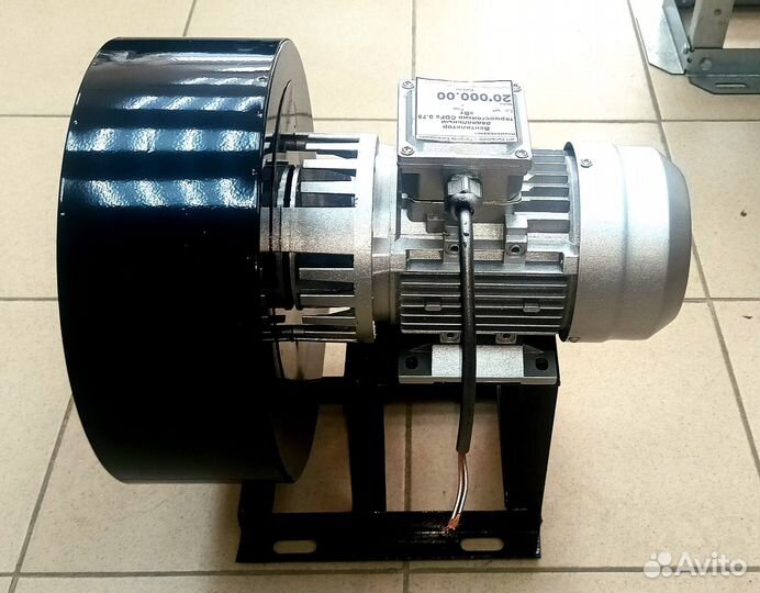 Вентилятор улитка для мангала