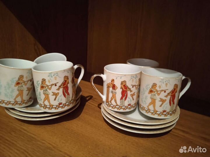 Кружка С блюдцем