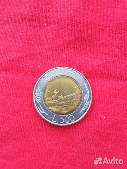 500 лир Италия