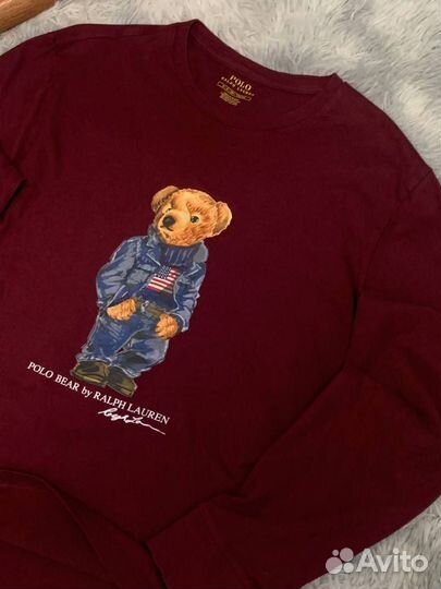 Лонгслив Polo Bear By Ralph Lauren