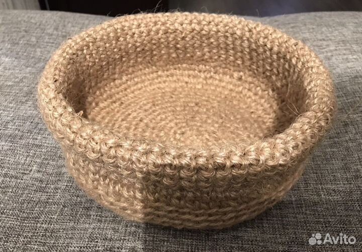 Интерьерные вещицы из джута