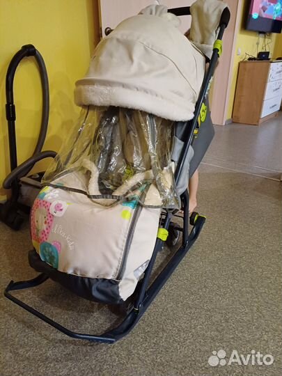 Коляска санки