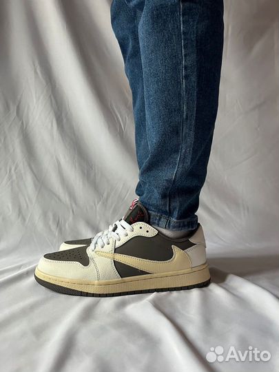 Кроссовки мужские nike air jordan 1 low