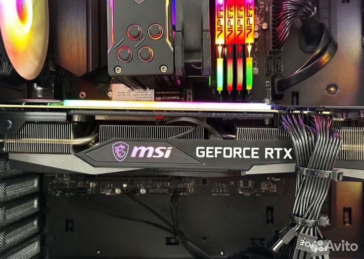 Новый мощный игровой пк на I9-10910 RTX 3070TI-8Gb