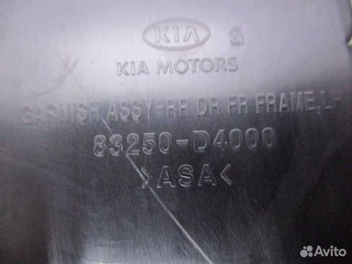 Накладка двери задней левой Kia Optima 4 JF