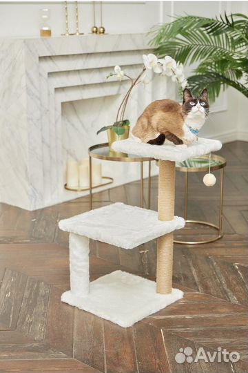 Когтеточка с лежанкой