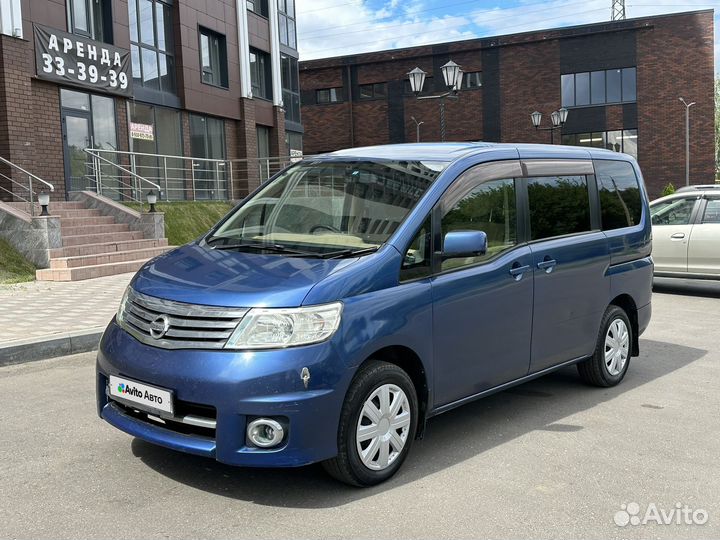 Nissan Serena 2.0 CVT, 2007, 217 000 км