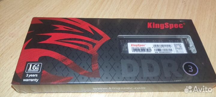 Оперативная ram 8гб DDR3