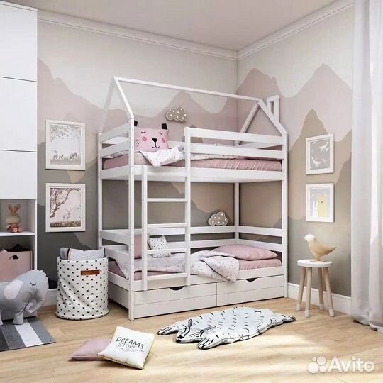 Детская подростковая мебель кровать