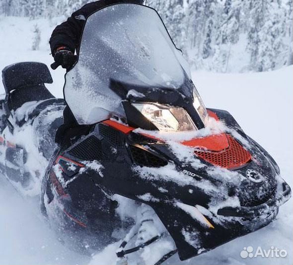 Стекло для снегохода BRP Skandic / Commander