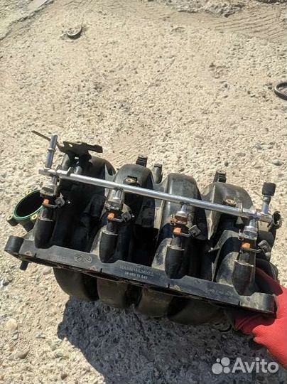 Выпускной коллектор с топливой рампой z18xer