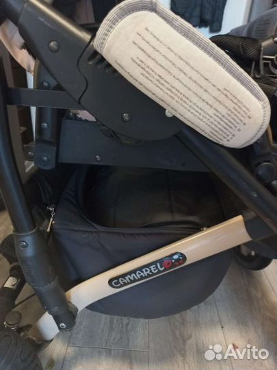 Коляска camarelo 3 в 1